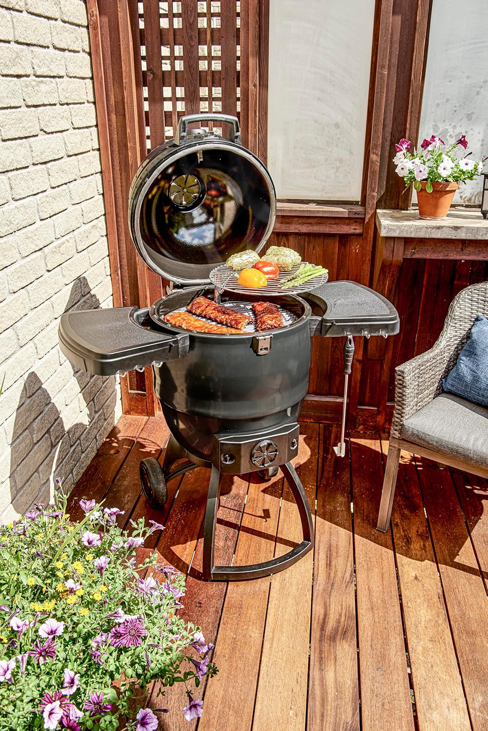 Broil King Big Steel Keg Diffuser Kit Black