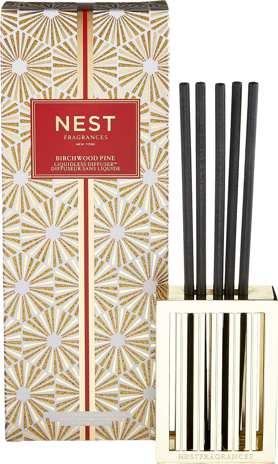 NEST Fragrances Birchwood Pine Diffuser Set