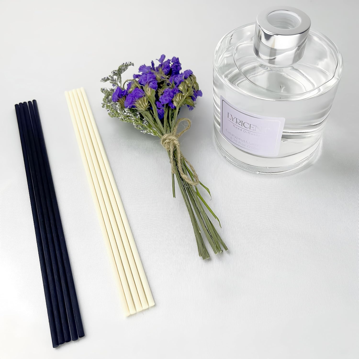 Lyricent Reed Diffuser Set with Eucalyptus Lavender Oil