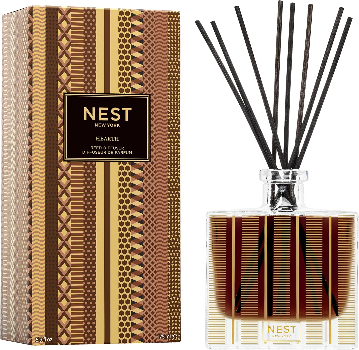 NEST New York Hearth Reed Diffuser Set