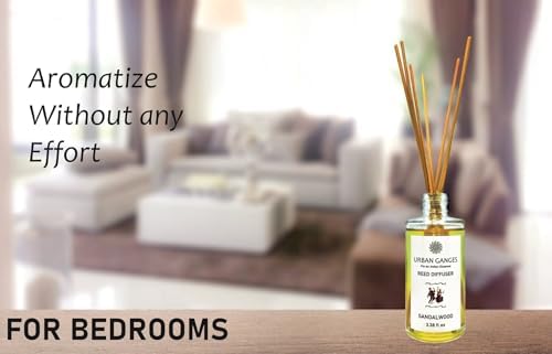 Urban Ganges Sandalwood Reed Diffuser Set