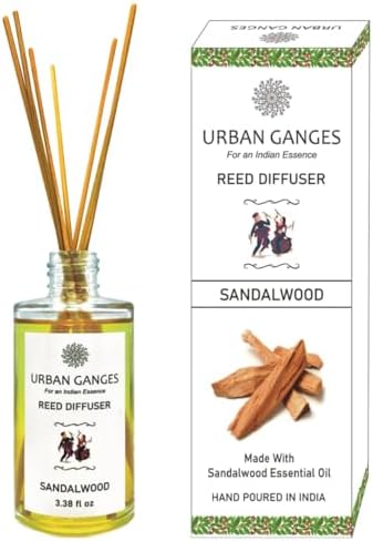 Urban Ganges Sandalwood Reed Diffuser Set