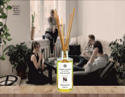 Urban Ganges Sandalwood Reed Diffuser Set