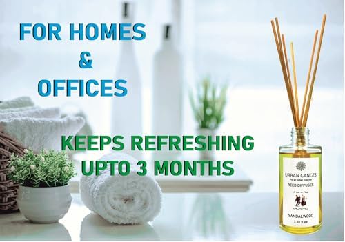 Urban Ganges Sandalwood Reed Diffuser Set